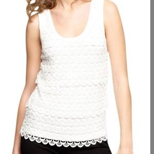 J. Crew Lace Holiday Collection Tank Top